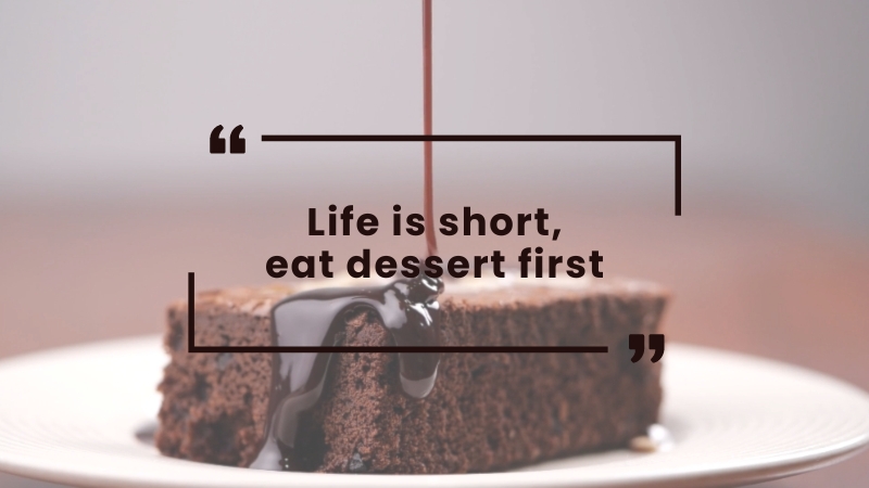 Baking favorite dessert Quotes 