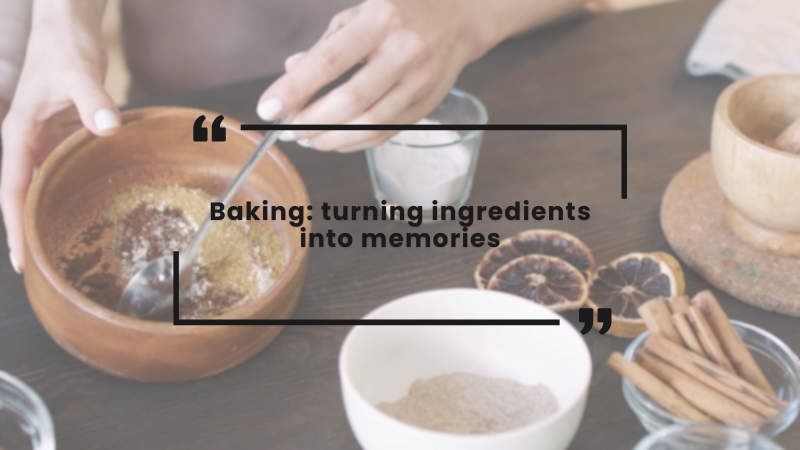 sentimental aspect of baking