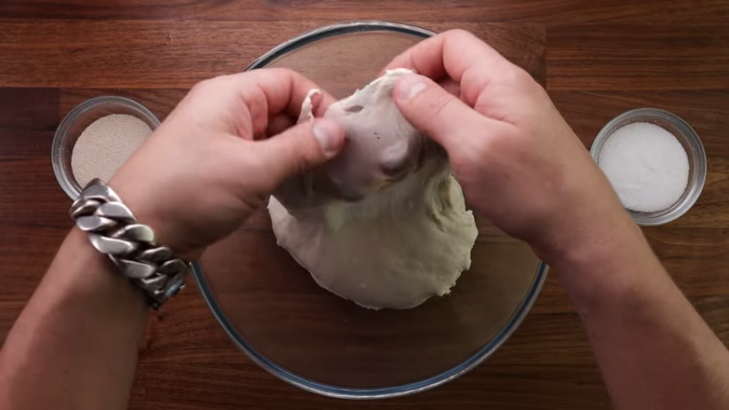 Salt in baking bread